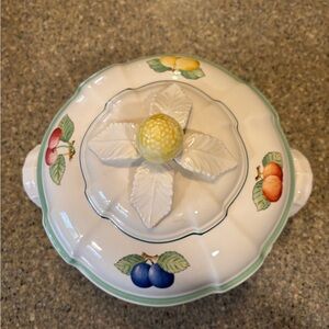 Villeroy & Boch Fruit Design Ceramic Dish